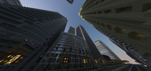 Cidade em Minecraft levou dois anos para ser construída bloco por bloco