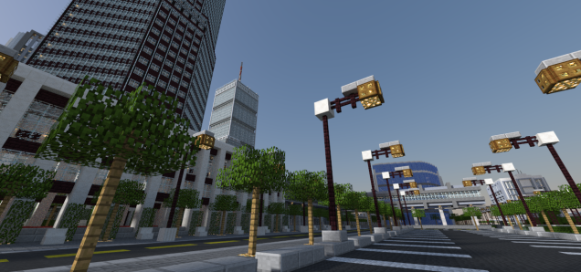 Cidade em Minecraft levou dois anos para ser construída bloco por bloco