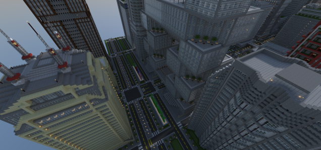 Cidade em Minecraft levou dois anos para ser construída bloco por bloco