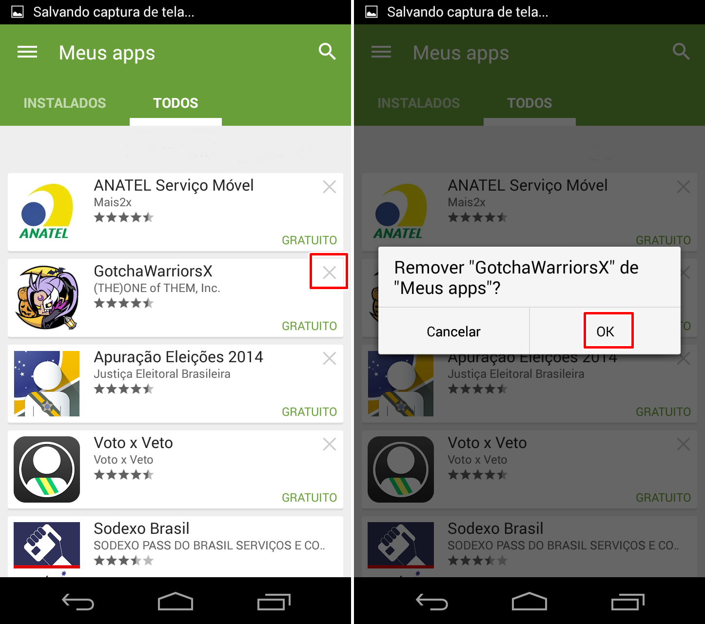 Como remover definitivamente app do android