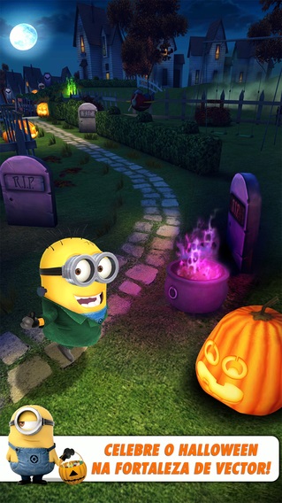 O Halloween já chegou ao app Meu Malvado Favorito: Minion Rush