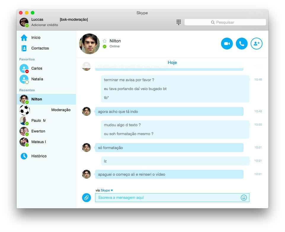 Skype screenshot 13