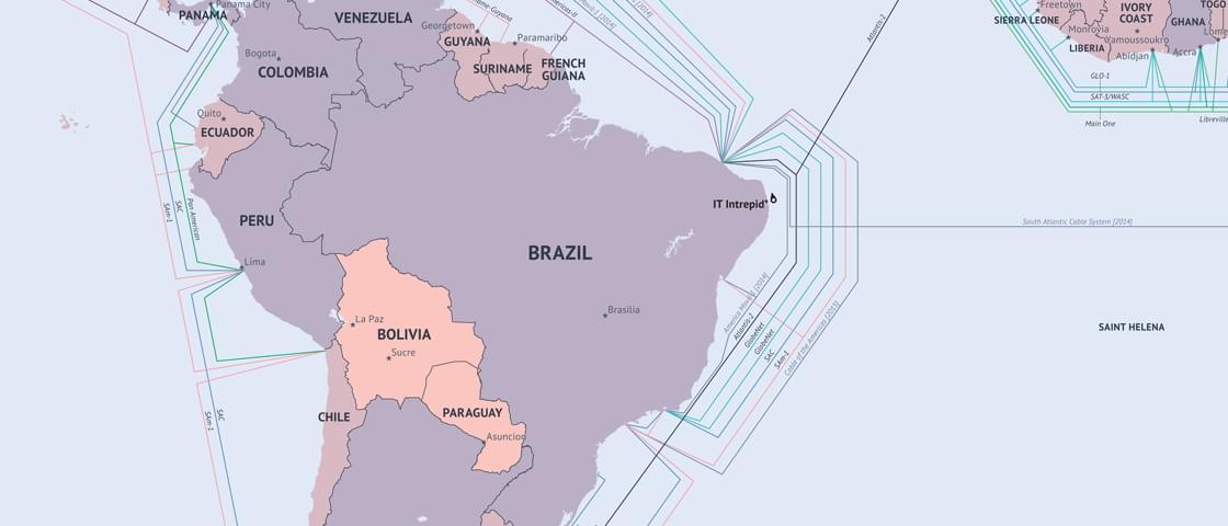 Imagem de: Novo cabo submarino anti NSA deve ligar Brasil e Portugal