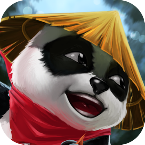 Logo Panda Run Ícone Logo Panda Run Ícone