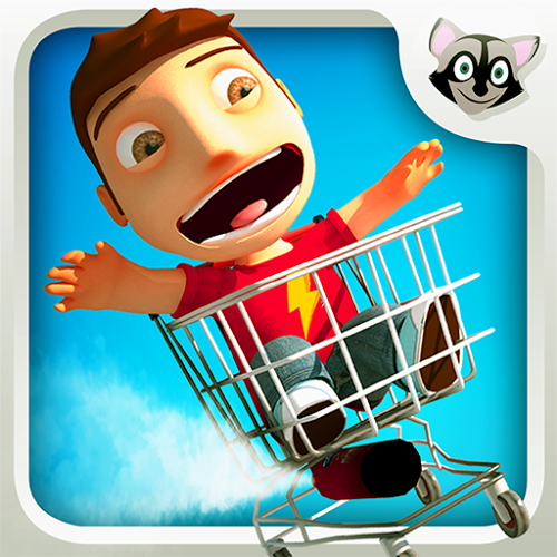 Logo Cart Rush Ícone Logo Cart Rush Ícone