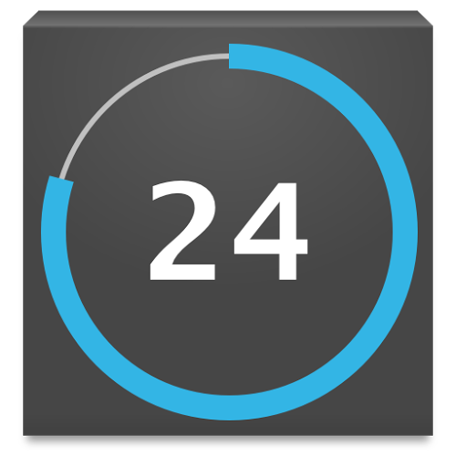 Logo Contagem Regressiva Widget Ícone Logo Contagem Regressiva Widget Ícone