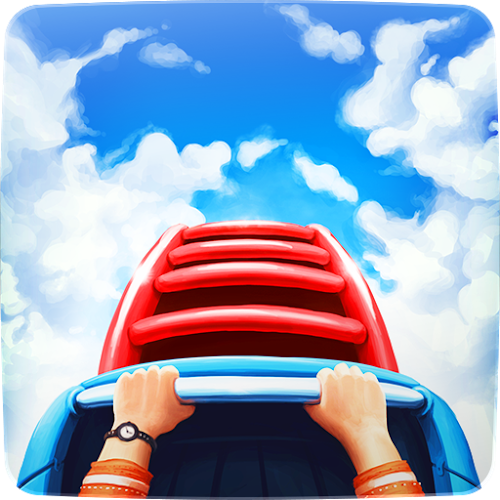 Logo RollerCoaster Tycoon 4 Mobile Ícone Logo RollerCoaster Tycoon 4 Mobile Ícone