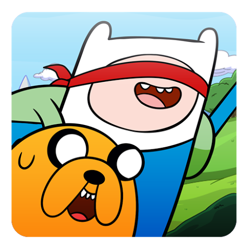 Logo Adventure Time Blind Finned Ícone Logo Adventure Time Blind Finned Ícone