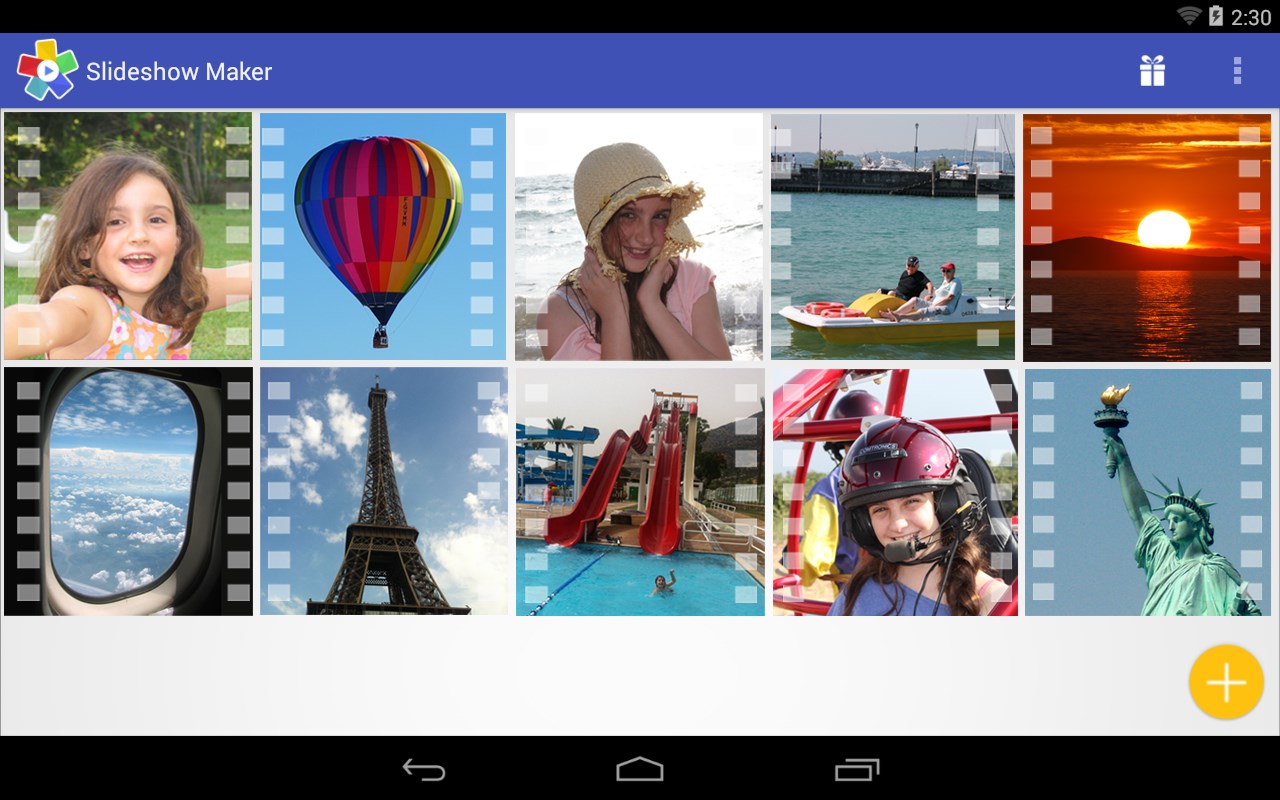 Imagem 1 do Criador de Slideshow