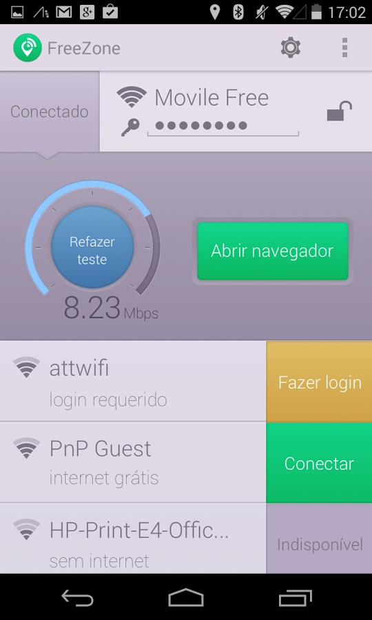 Free Zone Scanner WiFi Grátis - Imagem 2 do software
