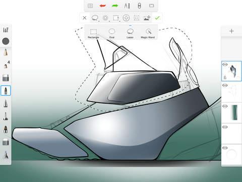 how to use autodesk sketchbook mobile
