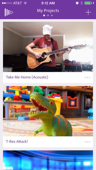 Imagem 2 do Adobe Premiere Clip