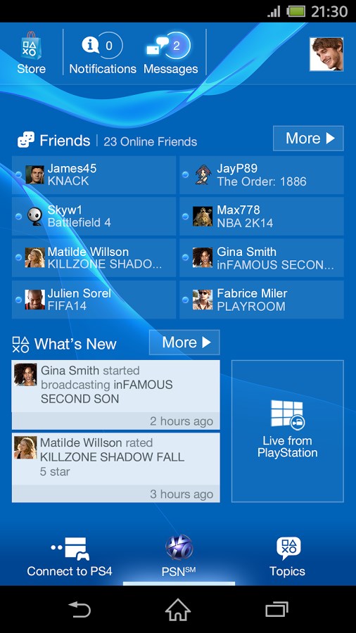 Imagem 6 do PlayStation App