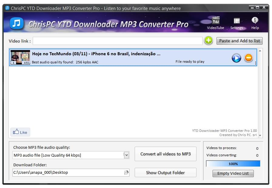 chrispc ytd downloader mp3 converter pro license