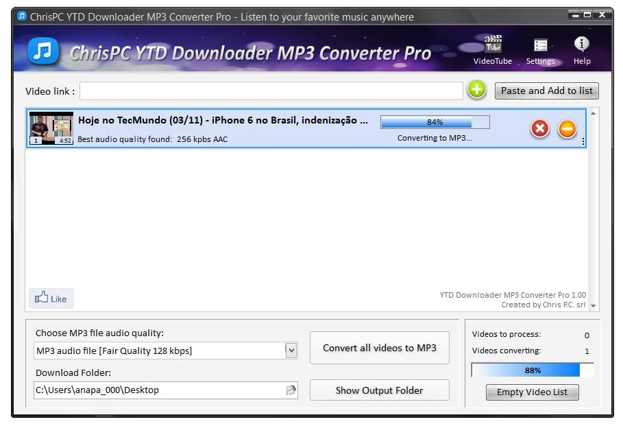 chrispc ytd downloader mp3 converter pro