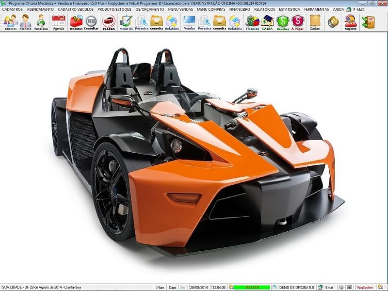 Imagem 6 do Programa OS Oficina Mecânica com Check List, Vendas, Estoque e Financeiro