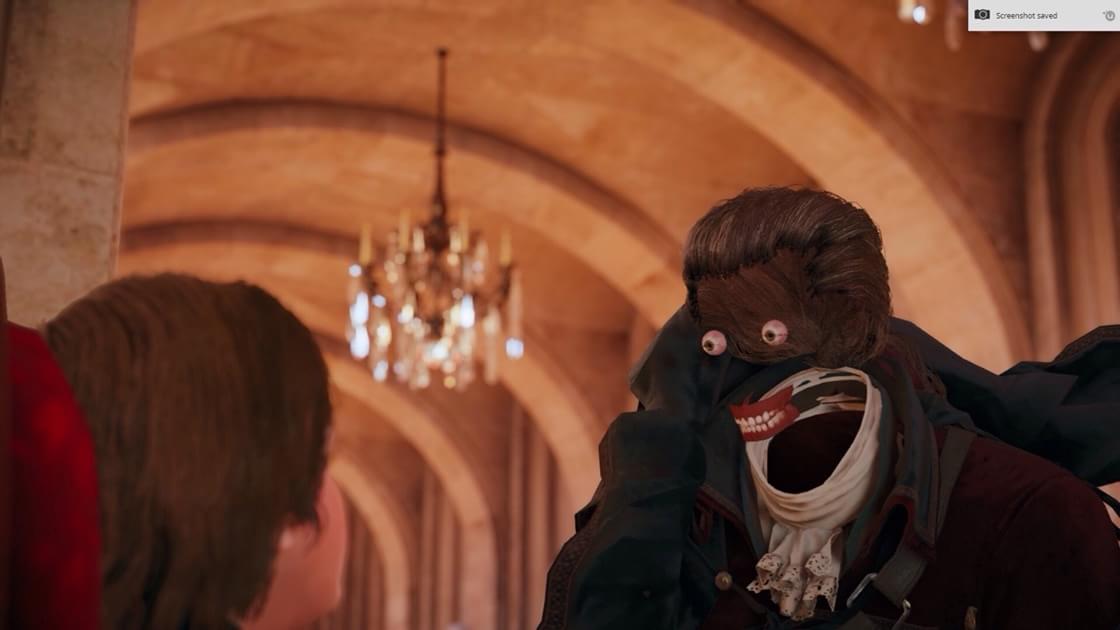 De chorar: bugs de AC Unity têm faces derretidas, olhos esbugalhados e mais