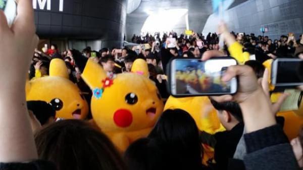 Desfile de Pikachu é interrompido na Coreia do Sul por motivos de segurança