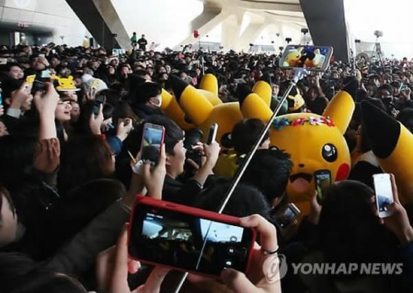 Desfile de Pikachu é interrompido na Coreia do Sul por motivos de segurança