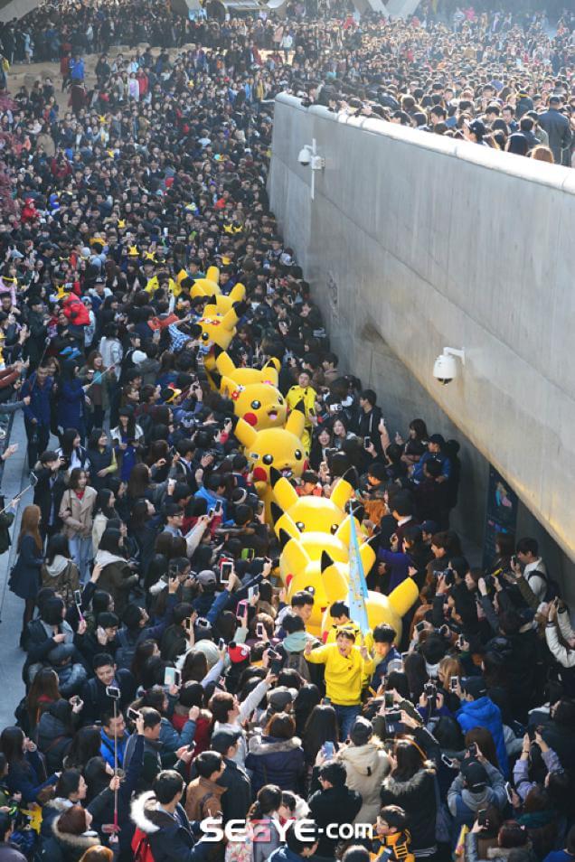 Desfile de Pikachu é interrompido na Coreia do Sul por motivos de segurança