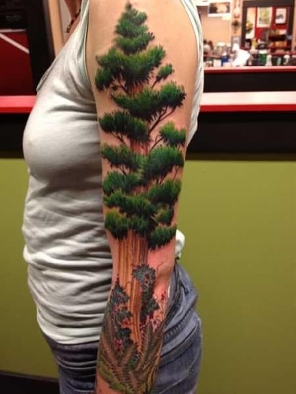 30 belíssimas tatuagens baseadas na Mãe Natureza Mega