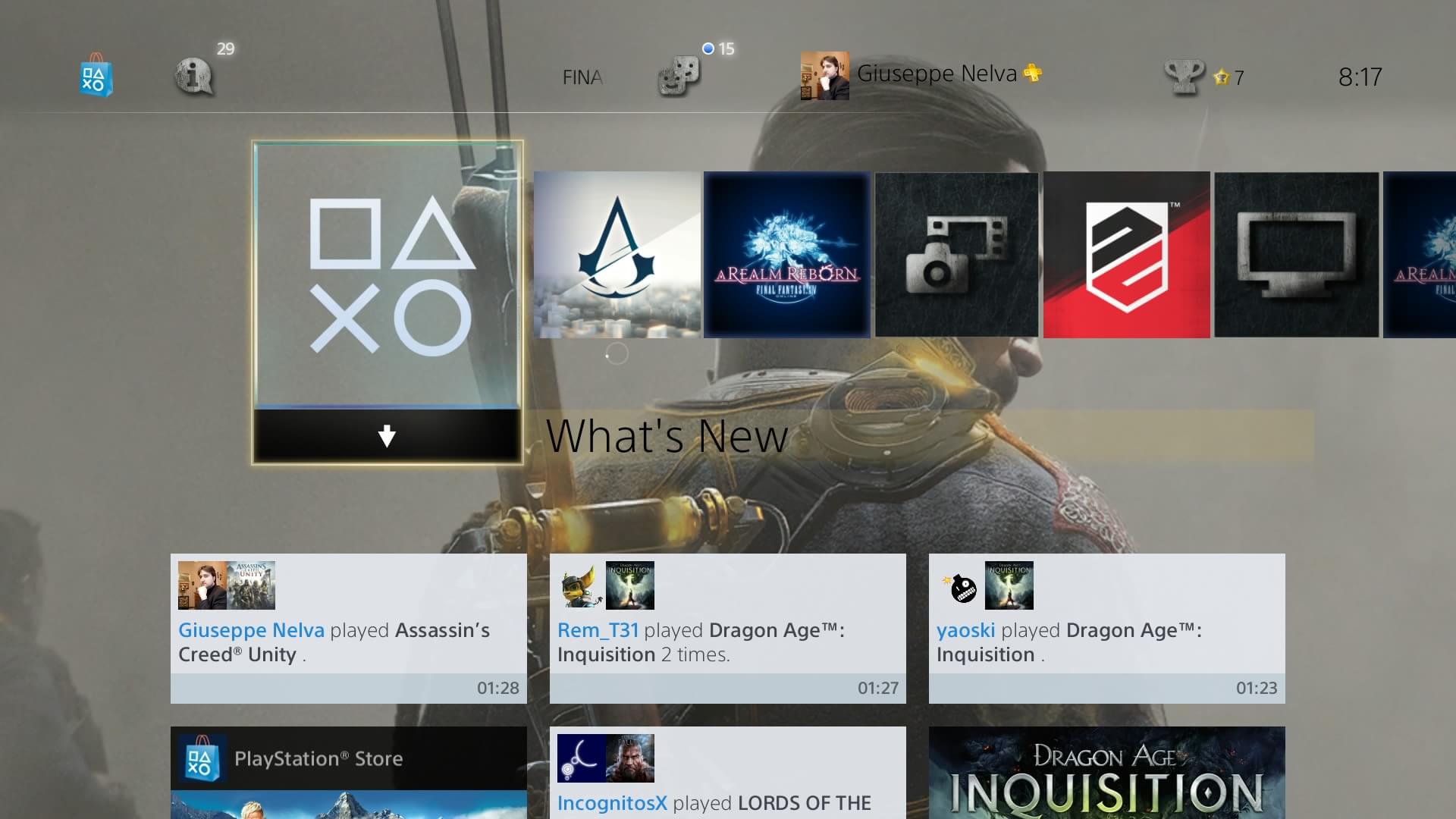 LittleBigPlanet 3 e The Order: 1886 ganham temas dinâmicos no PS4