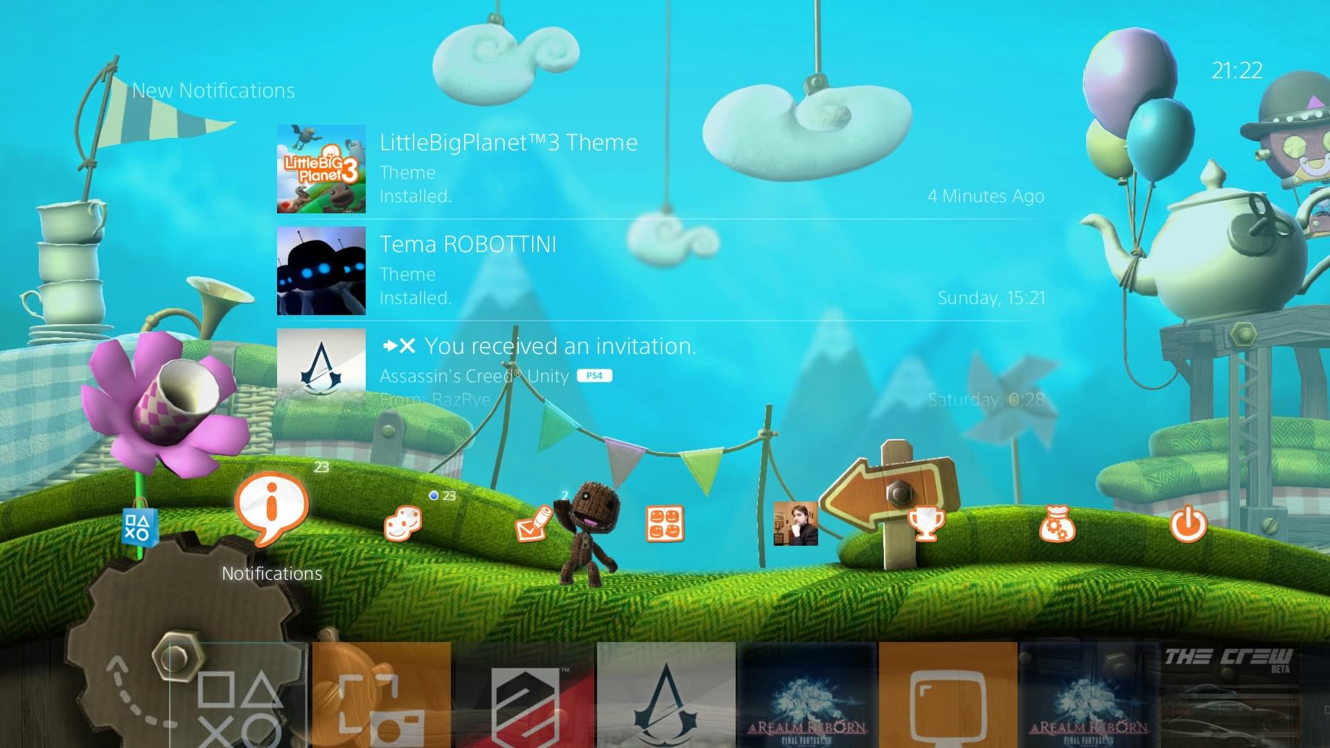 LittleBigPlanet 3 e The Order: 1886 ganham temas dinâmicos no PS4
