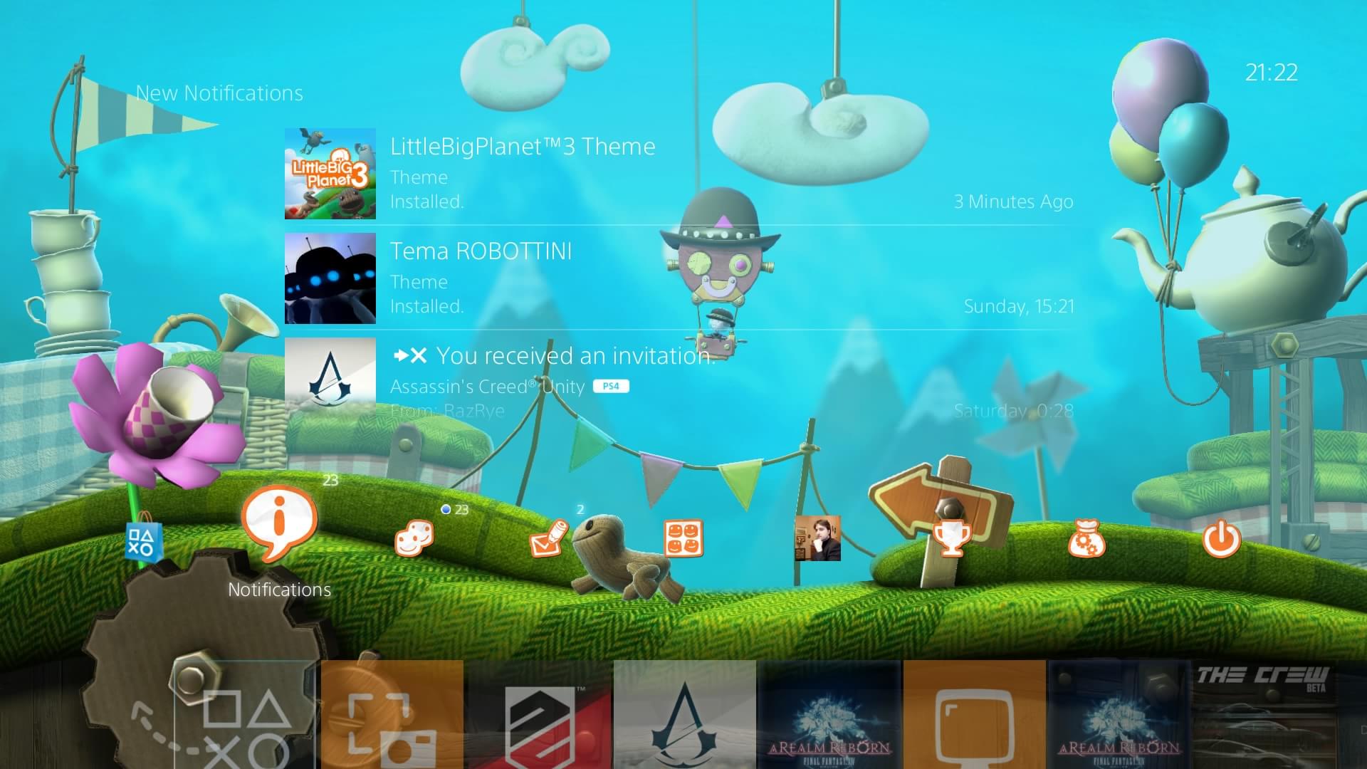 LittleBigPlanet 3 e The Order: 1886 ganham temas dinâmicos no PS4