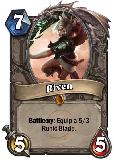 Como seriam todos os campeões de League of Legends dentro de Hearthstone?