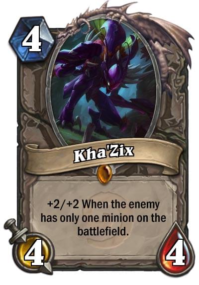 Como seriam todos os campeões de League of Legends dentro de Hearthstone?