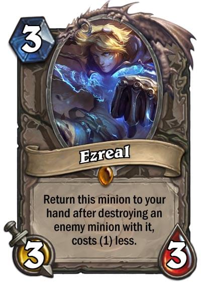 Como seriam todos os campeões de League of Legends dentro de Hearthstone?