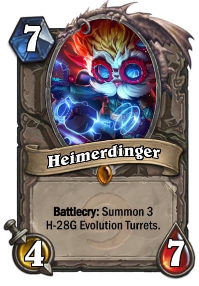 Como seriam todos os campeões de League of Legends dentro de Hearthstone?
