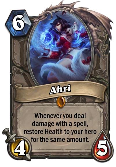 Como seriam todos os campeões de League of Legends dentro de Hearthstone?