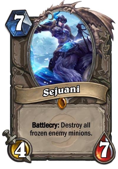 Como seriam todos os campeões de League of Legends dentro de Hearthstone?