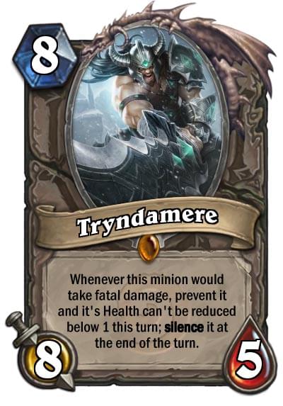 Como seriam todos os campeões de League of Legends dentro de Hearthstone?