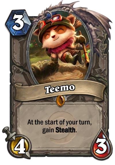 Como seriam todos os campeões de League of Legends dentro de Hearthstone?