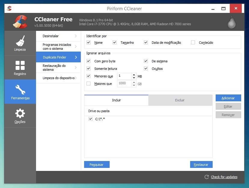 ccleaner download gratis portugues windows 8