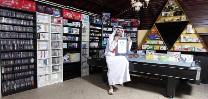Árabe entra no Livro dos Recordes com coleção de jogos para NES