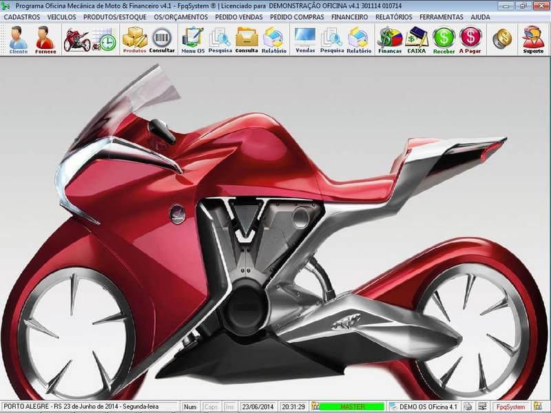 Imagem 7 do Programa OS Oficina Mecânica Moto, Vendas, Controle de Estoque e Financeiro