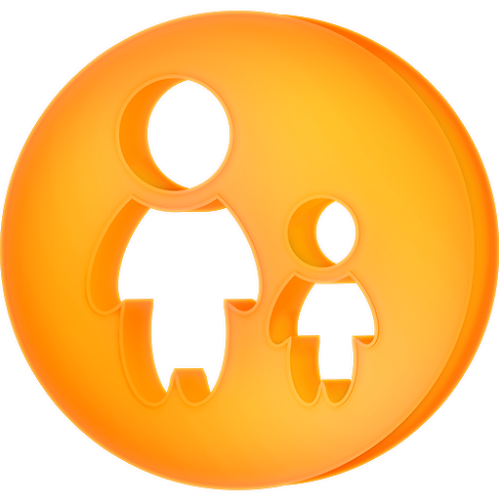 Logo Parental Control Ícone Logo Parental Control Ícone