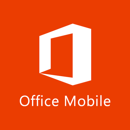 Logo Microsoft Office Mobile Ícone Logo Microsoft Office Mobile Ícone