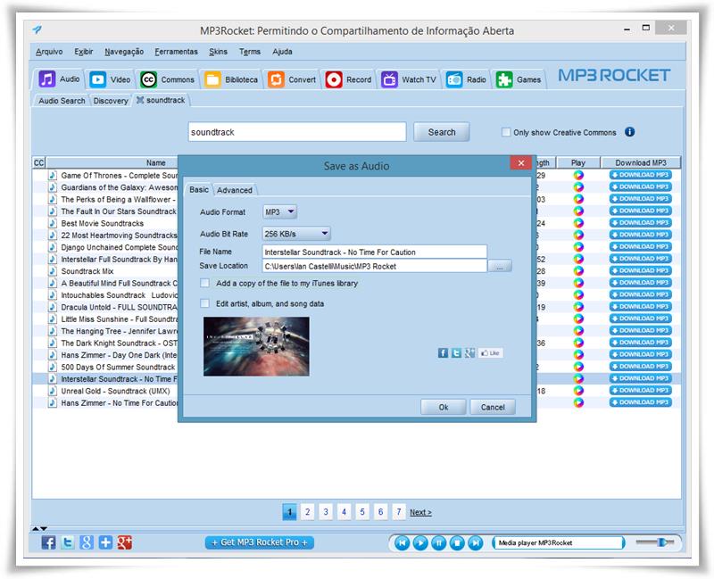 Mp3 Rocket Download Para Windows Em Portugues Gratis