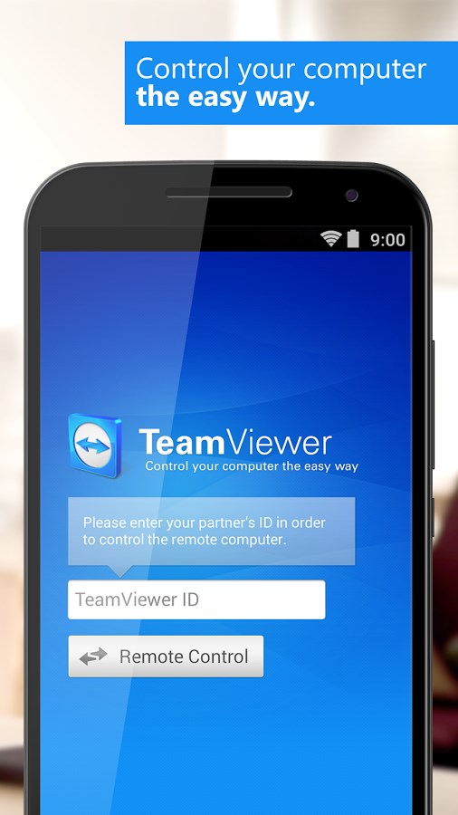 remote control teamviewer android