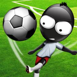 Logo Stickman Soccer Ícone Logo Stickman Soccer Ícone