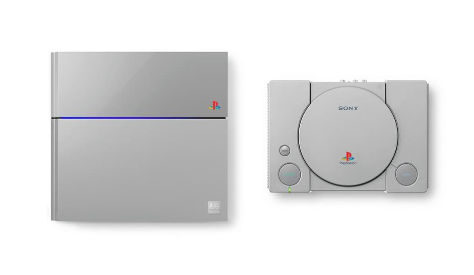 Sony revela edição limitada do PS4 com cor e estilo do primeiro PlayStation
