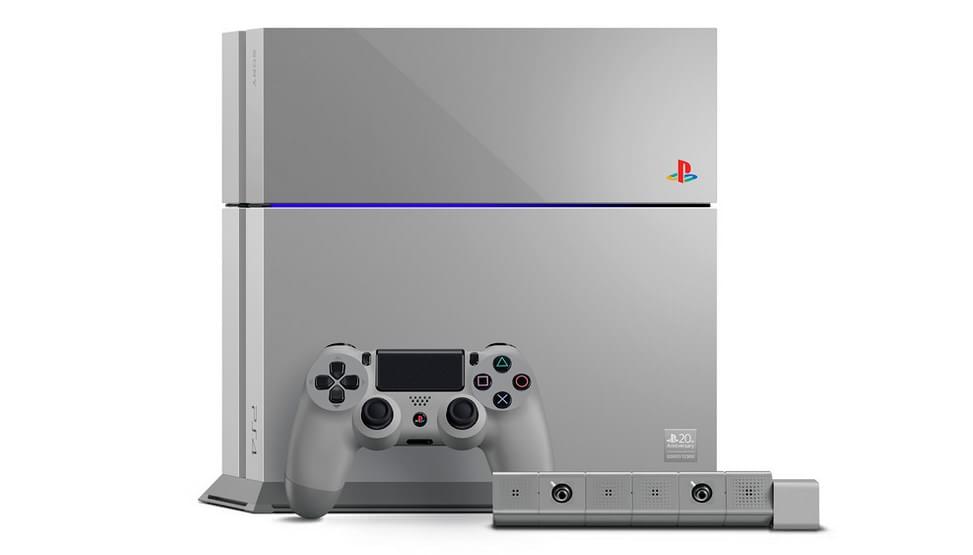 Sony revela edição limitada do PS4 com cor e estilo do primeiro PlayStation