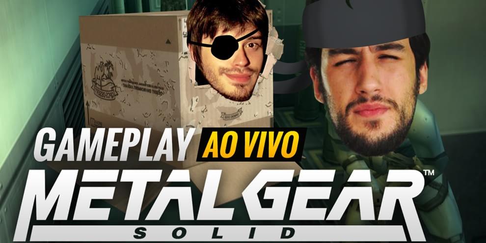 Jogatina ao vivo TCG: hoje tem Metal Gear Solid 2 às 18h!