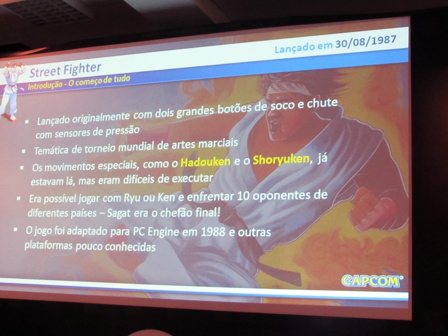 Capcom na CCXP: história da franquia e trailer dublado de Street Fighter V