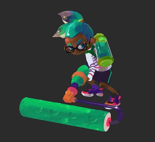 Cores das tintas de Splatoon mudam a cada batalha travada