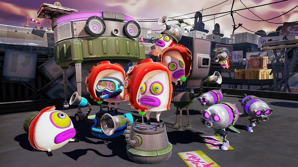 Cores das tintas de Splatoon mudam a cada batalha travada